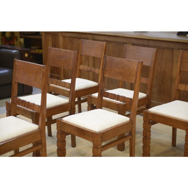 1960s Brutalist Dining Chairs, 1960s, Set of 6 For Sale - Image 5 of 14