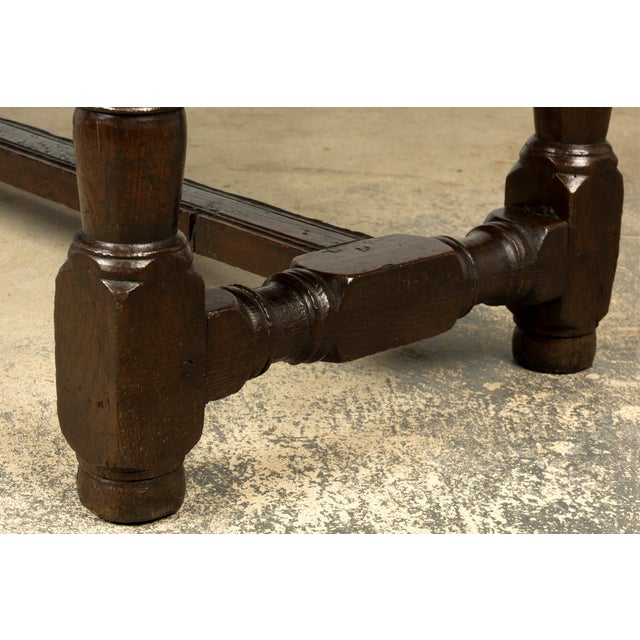 18th Century French Provincial Oak Petrin Dough Bin Table For Sale - Image 16 of 18