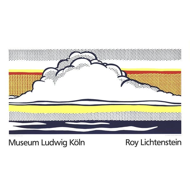 Artist: Roy Lichtenstein Title: Cloud And Sea Year: 1989 Signed: No Medium: Serigraph Paper Size: 27.5 x 47 inches ( 69.85...