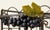 Mid-Century Modern Vintage 1970s Spanish Revival Twisted Wrought Iron 14-Bottle Wine Rack With Grapes For Sale - Image 3 of 4