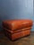 1980s Vintage French Cognac Leather Cushion Ottoman by Roche Bobois For Sale - Image 4 of 8