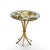 Late 20th Century Jay Strongwater Lola Ginkgo Brass Leaf Side Table For Sale - Image 5 of 8