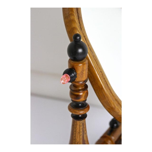 Vanity Table Mirror with Candlesticks, 19th Century For Sale - Image 15 of 18