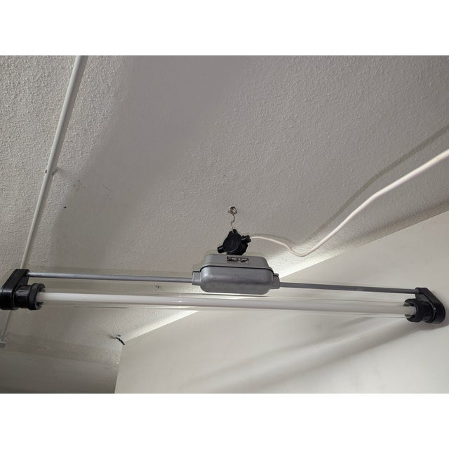 Mid-Century Modern Industrial Neon Light, 1950 For Sale - Image 11 of 12