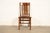 A gorgeous antique Mission or Arts & Crafts period quarter sawn oak slat back side chair or dining chair In the manner of...