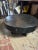 2010s Wabi Sabi Round Coffee Table – Ebonized Black For Sale - Image 5 of 9