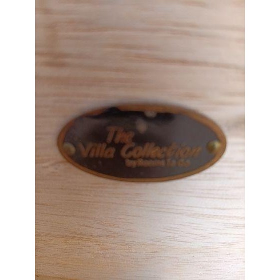 Vintage Wood chest 6 drawer dark tone The Villa Collection Style: Chest Color: Brown Dimensions: 40" W x 53" H x 20" D