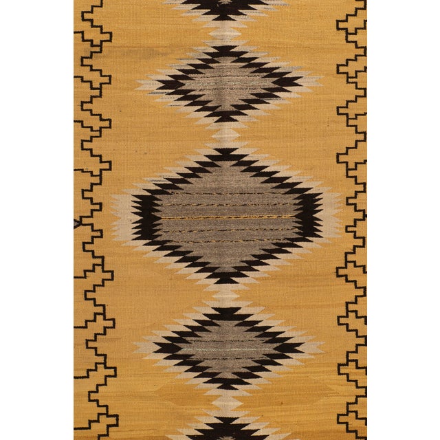Vintage Navajo Style Rug 3'10 X 5'9 For Sale - Image 9 of 11