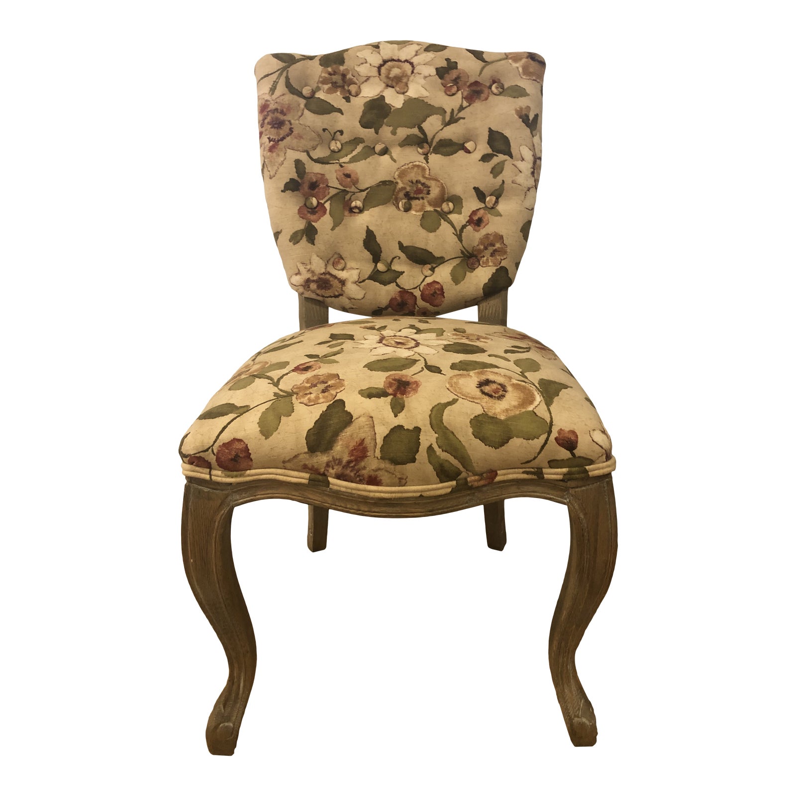 Newly Upholstered Arhaus “Ava” Side Chair Chairish