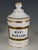 Ceramic Antique Continental Opaline Glass Apothecary Jars, 1880, Set of 5 For Sale - Image 7 of 10