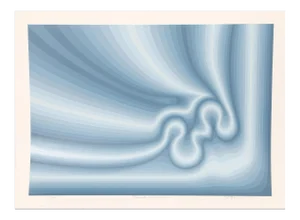 Roy Ahlgren, "Thermal Inversion", Serigraph