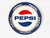 White Vintage Advertising Serving Tray from Pepsi, 1987 For Sale - Image 8 of 8