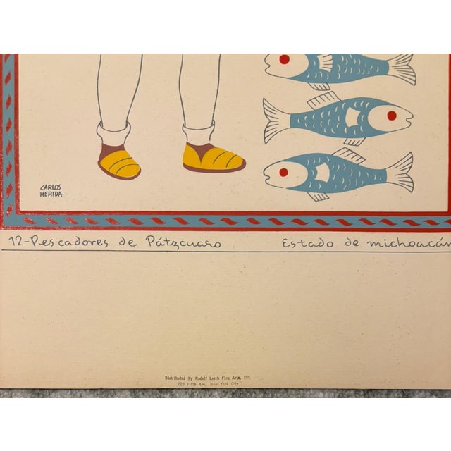 Fisherman of Patzcuaro "Pescadores de Patzcuaro" Michoacan, Mexico from "Trajes Regionales Mexicanos" Regional Mexican...