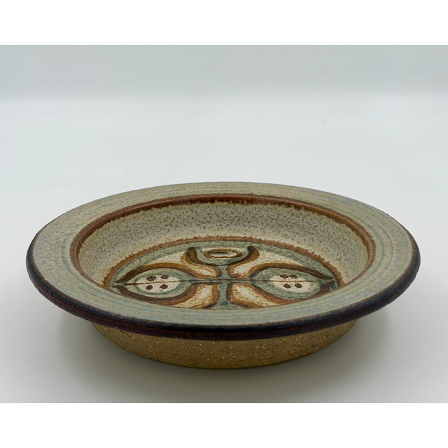 Danish Stoneware Bowl by Noomi Backhausen for Søholm, 1960s, in Flawless conditions. Designed 1960 to 1969 This piece has...