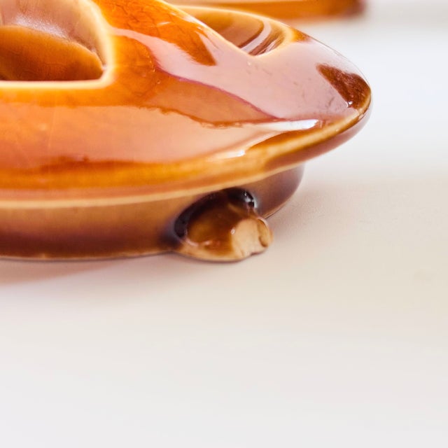 Mid Century Pottery Chicken Tea Set - Teapot, Creamer, and Sugar Bowl For Sale - Image 12 of 14