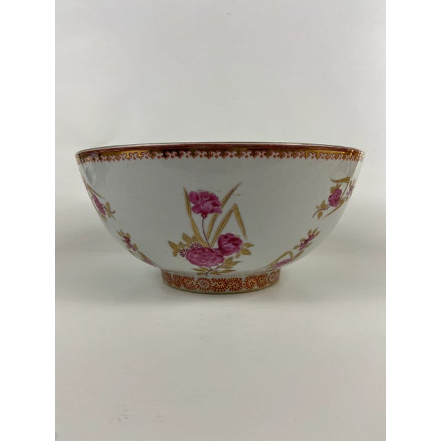 Chinese Export Porcelain Ship Bowl For Sale - Image 4 of 10