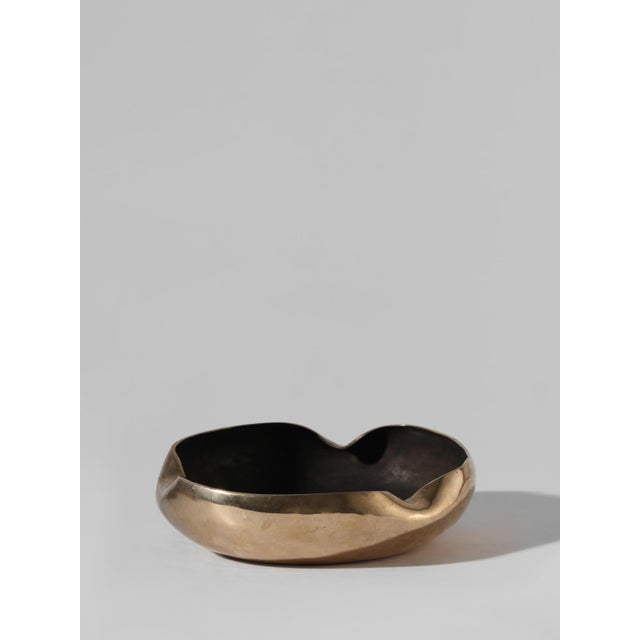 1950s Vintage Ashtray Bowl in Brass and Bronze, 1950 For Sale - Image 5 of 5
