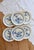 Gien Vintage Earthenware Dessert Plates with Nancay Pattern from Gien, 1960s, Set of 6 For Sale - Image 4 of 7