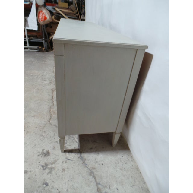 Gustavian Style Unique 9 Drawer Dresser For Sale In Miami - Image 6 of 10