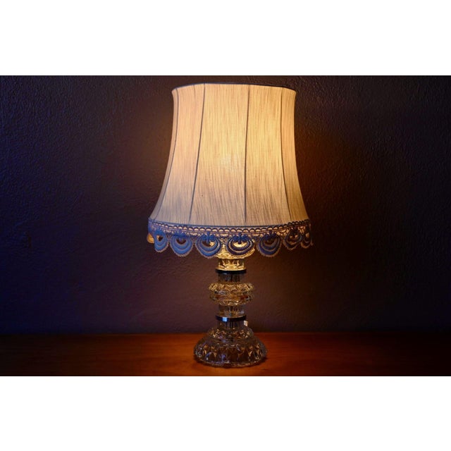 Cut Crystal Table Lamp by Carl Fagerlund for Orrefors, 1970s For Sale - Image 10 of 10