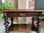 1910s Antique English Hall Sofa Table Sideboard Carved Oak Bobbin Leg C1910 For Sale - Image 5 of 12