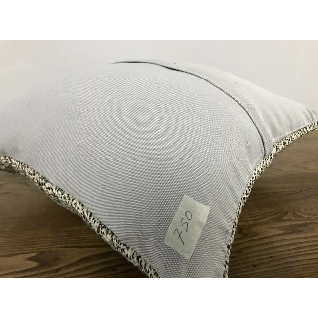 1960s Vintage Turkish Organic Kilim Pillow Case For Sale - Image 5 of 6