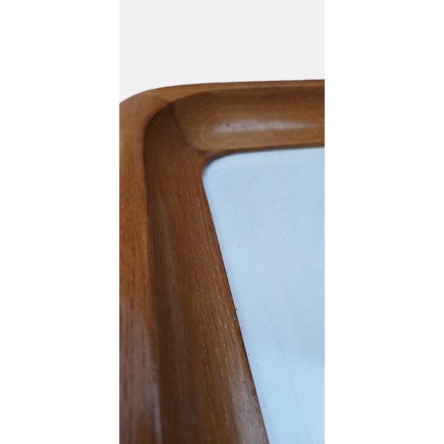 Wood Large Oak and Laminate Coffee Table, Italy, 1970s For Sale - Image 7 of 9