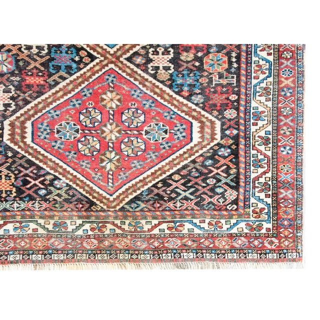 Early 20th Century Persian Afshar Rug For Sale - Image 10 of 15