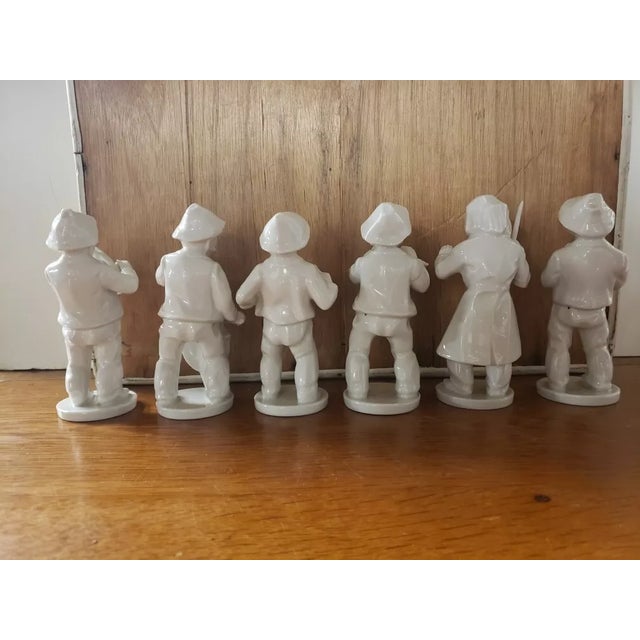 Ceramic 1960 Karl Heinz Klette Porcelain Orchestra Figurines - Six Piece Set For Sale - Image 7 of 8