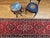 Vintage Persian Sarouk Lilian Runner Rug, Hand-Knotted Wool, Floral Design, Red & Pink, 3x25 For Sale In Chicago - Image 6 of 17