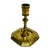 Single Diminutive Early 18th C. Queen Anne Octagonal English Brass Taperstick | Candlestick For Sale - Image 4 of 17