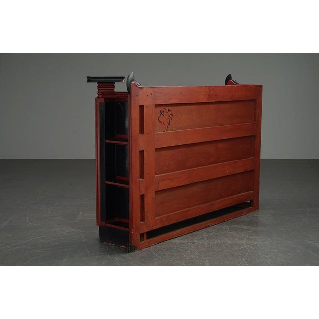Amsterdamse School Shelving Unit, 1920s For Sale - Image 3 of 16