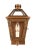 2020s Chapman & Myers by Visual Comfort Studio Hyannis Extra Small Wall Lantern, Natural Copper For Sale - Image 5 of 5