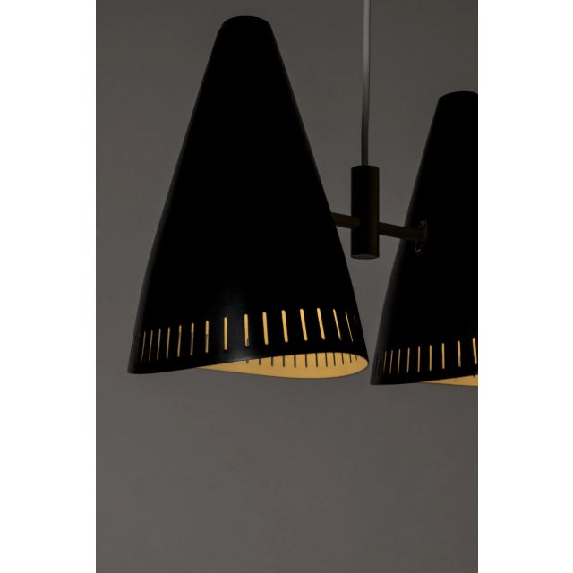 Three-Shade Ceiling Lamp by Eje Ahlgren For Sale - Image 8 of 11