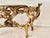 Wood French Louis XV Style Vintage Giltwood Rococo Carved Console Table Vintage For Sale - Image 7 of 15