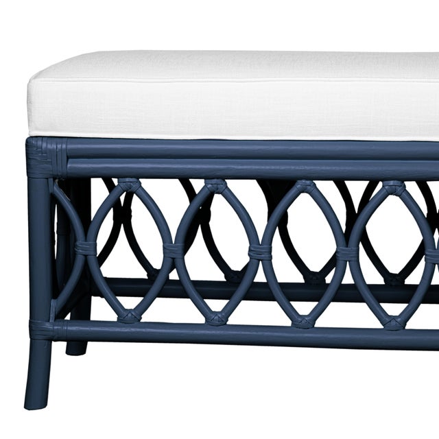 David Francis Lillian Bench - Navy For Sale - Image 4 of 8