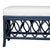 David Francis Lillian Bench - Navy For Sale - Image 4 of 8