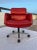 Mid-Century Modern Red Leather Executive Chair From Keilhauer For Sale - Image 10 of 13