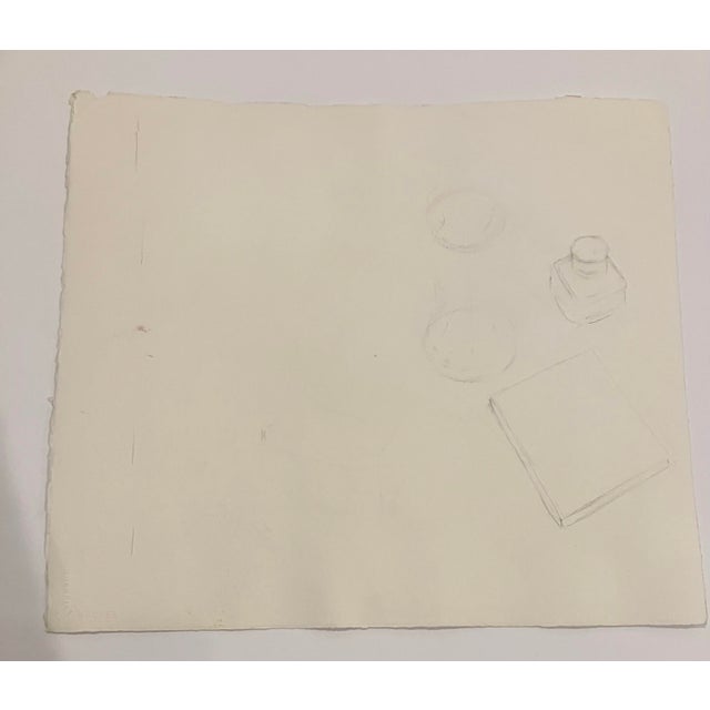 1980’s Original Contemporary Impressionist Watercolor Still Life Painting Tulips For Sale - Image 4 of 4