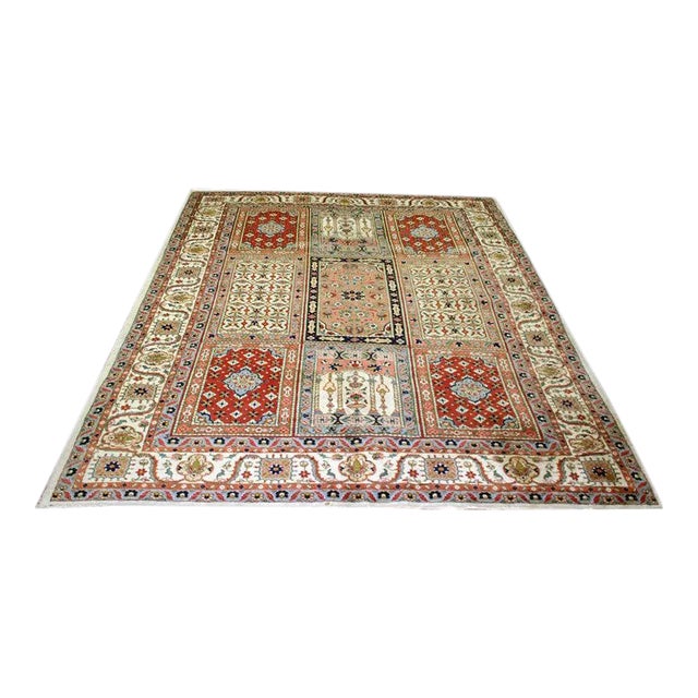 1920s Vintage Persian Tabriz Rug - 6′10″ × 12′ For Sale