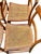 Orange Antique Set of Four Tiger Maple Federal Period Dining Chairs For Sale - Image 8 of 12