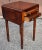 Brown 19th Century Federal Varnished Pine Two-Drawer Drop Leaf Work Table For Sale - Image 8 of 13