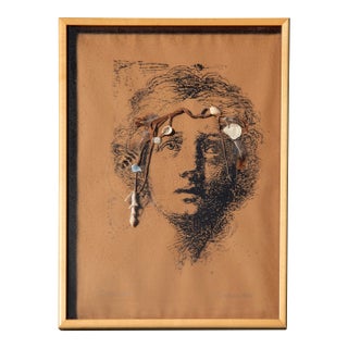 "Sisterhood" From Sophia Series (Original Art - Mixed Media and Lithography) For Sale