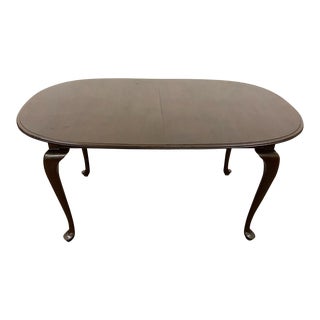 Vintage Ethan Allen Georgian Court Dining Banquet Table - Seats Up to 10 For Sale