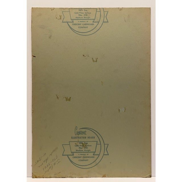 1985 Dean Huey Portrait of Tim in Landscape For Sale - Image 4 of 4