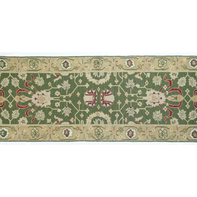 Traditional Sumak Runner 2'6'' X 8'0" For Sale - Image 3 of 11