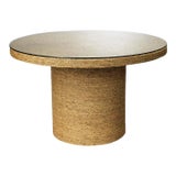 Jamie Young Harbor Seagrass Round Bistro Table For Sale