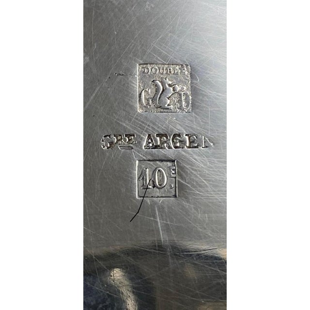 Antique French Doublé Wine Coolers, 19th Century, Set of 2 For Sale - Image 13 of 16