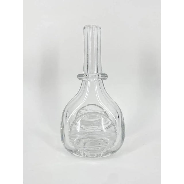 Mid-Century Modern Unica Series MO 200 LL Vase in Art Glass by Floris Meydam for the Dutch Royal Glass Factory Leerdam, Netherlands, 1966 For Sale - Image 3 of 15