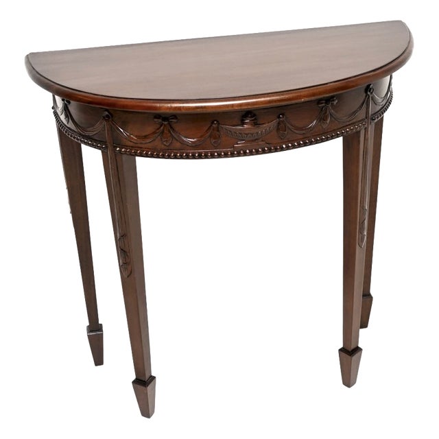 Vintage Adam Console Table, 1950 For Sale